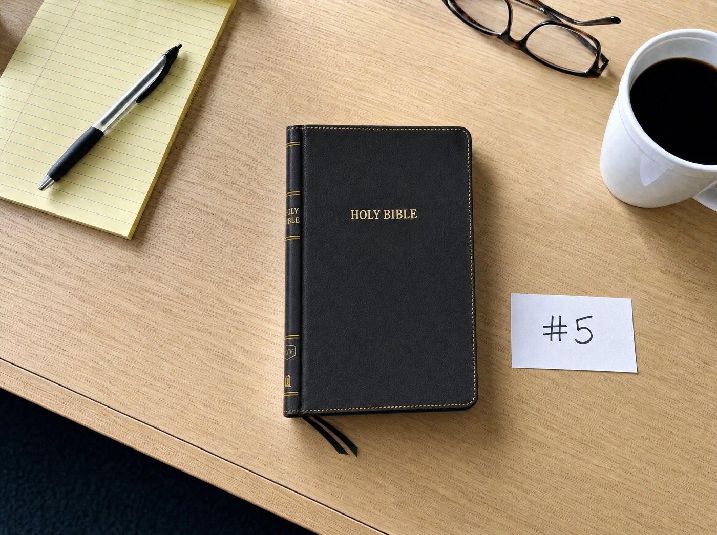 KJV Value Thinline Bible on our editors' test table