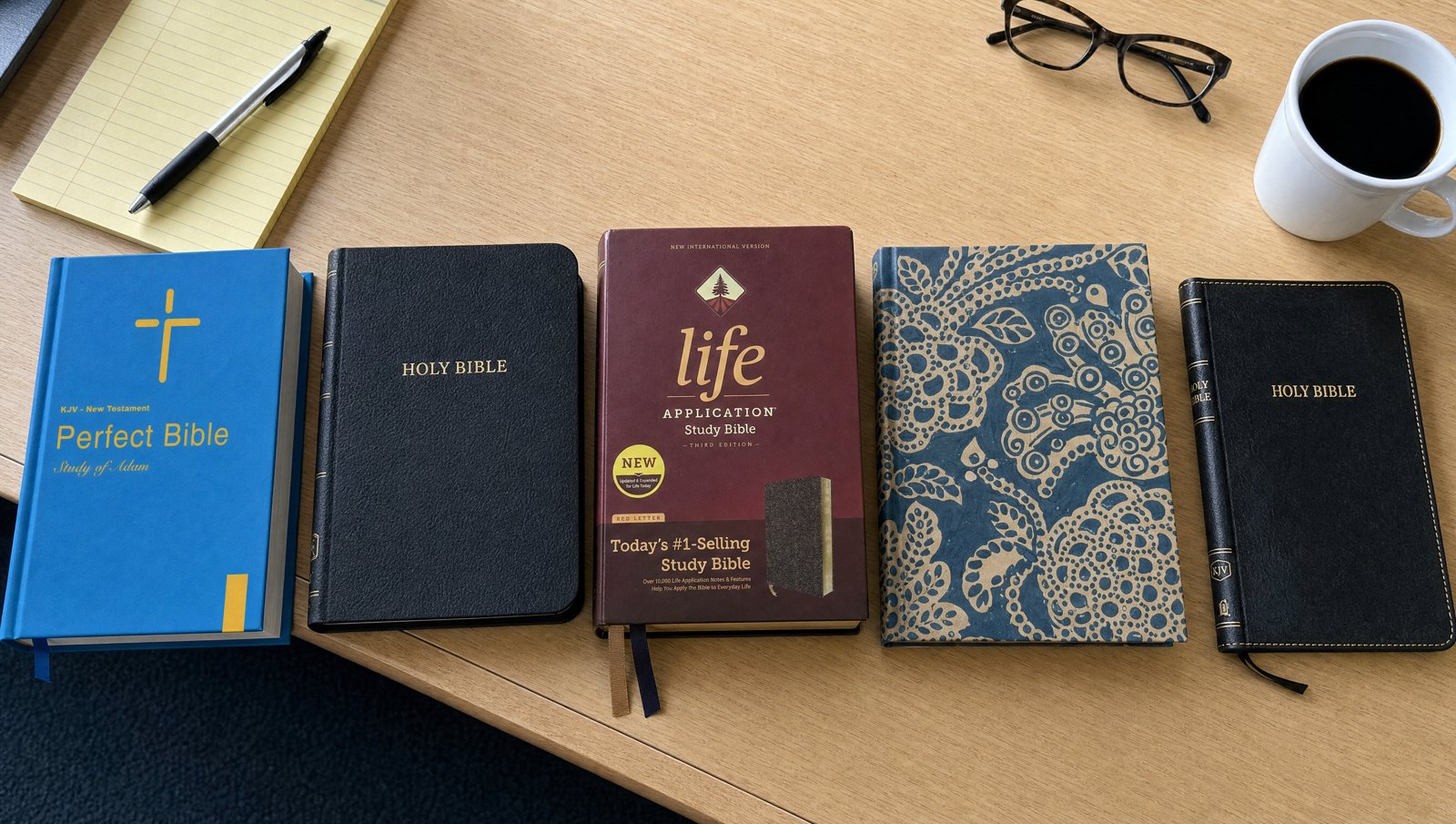 The 5 Bibles we tested, side by side