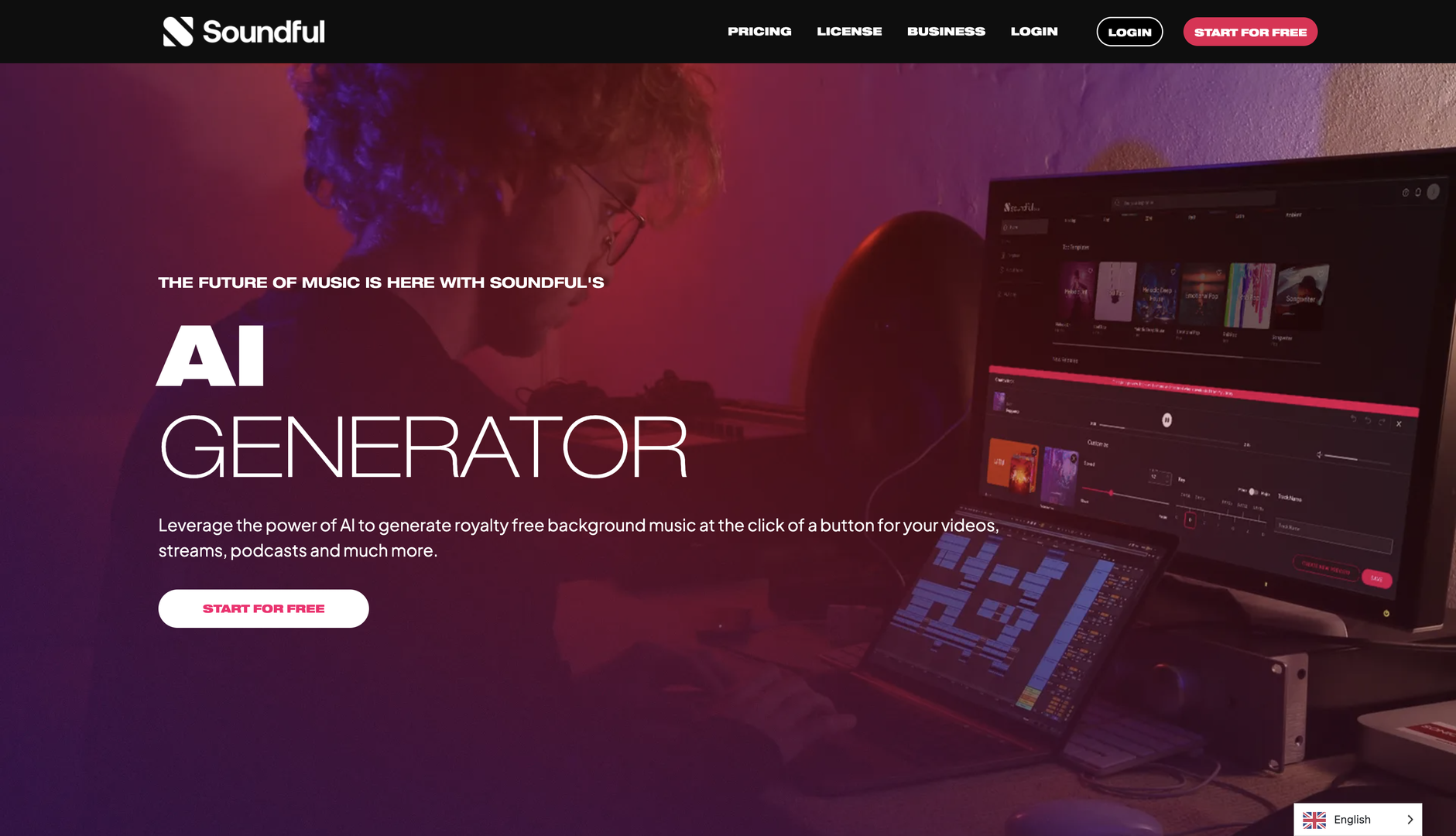 Soundful is an AI music creation platform.