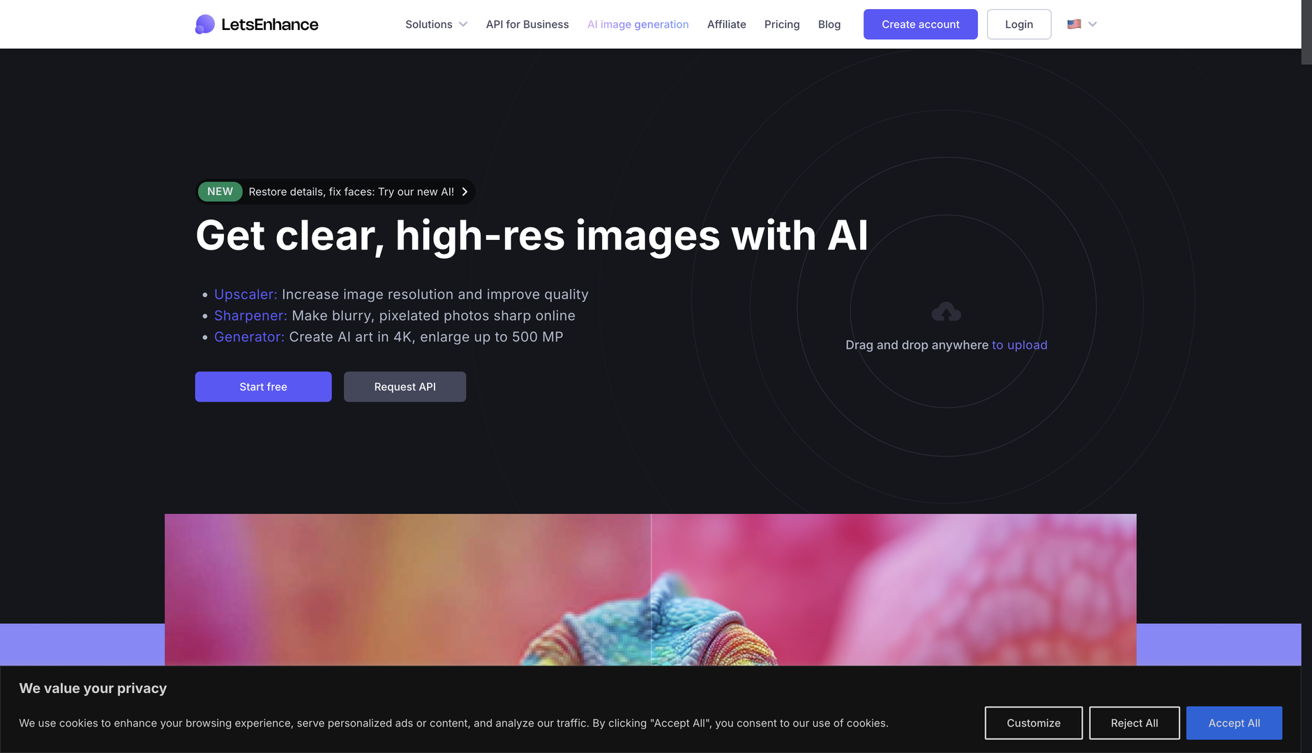 LetsEnhance is an AI-powered image upscaling tool.