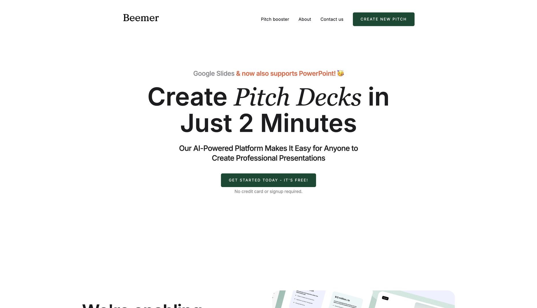 Beemer is a project management tool for teams.