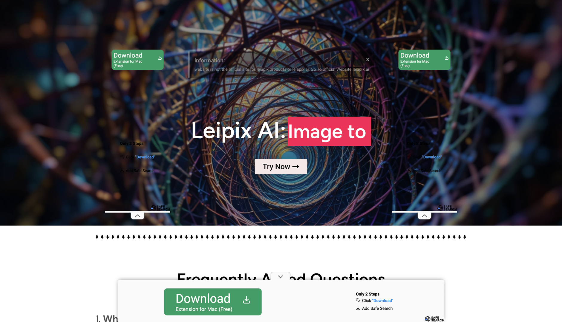Leiapix AI converts 2D images into 3D animations.
