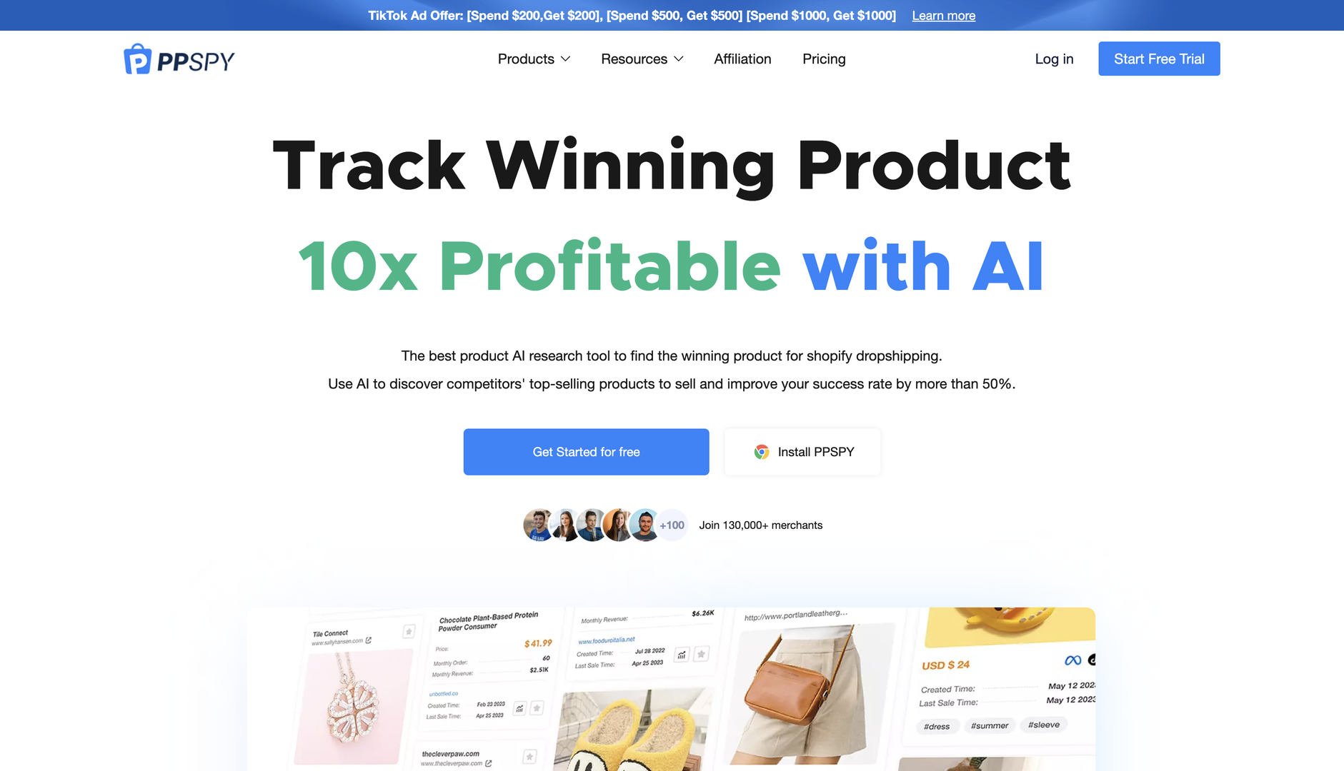 PPSPY is a tool for monitoring and analyzing prices.