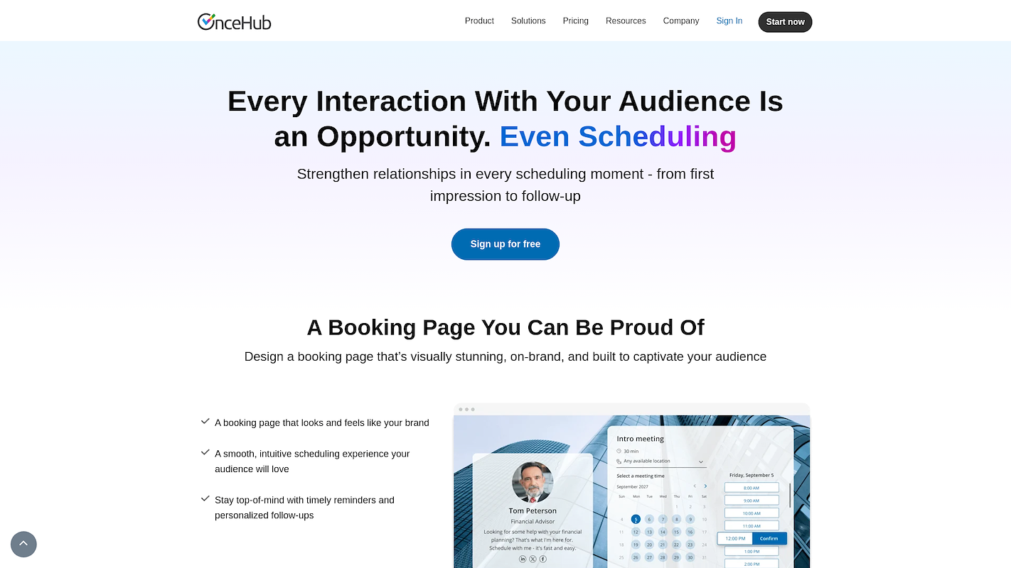 OnceHub (ScheduleOnce)