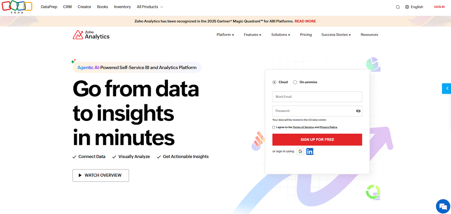 Zoho Analytics
