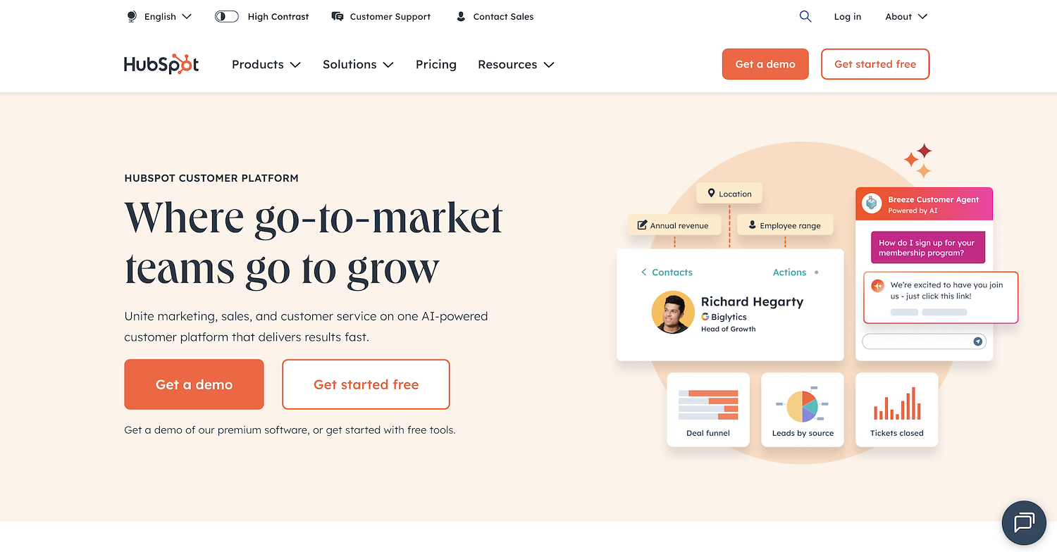 HubSpot Sales Hub