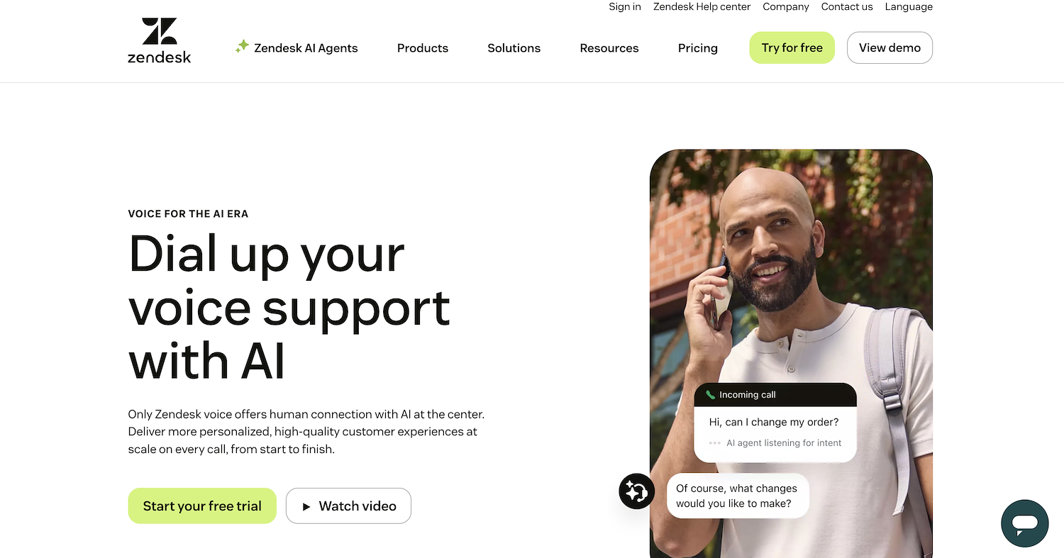 Zendesk Talk