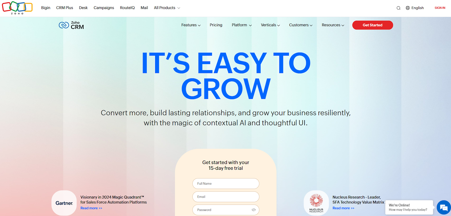 Zoho CRM