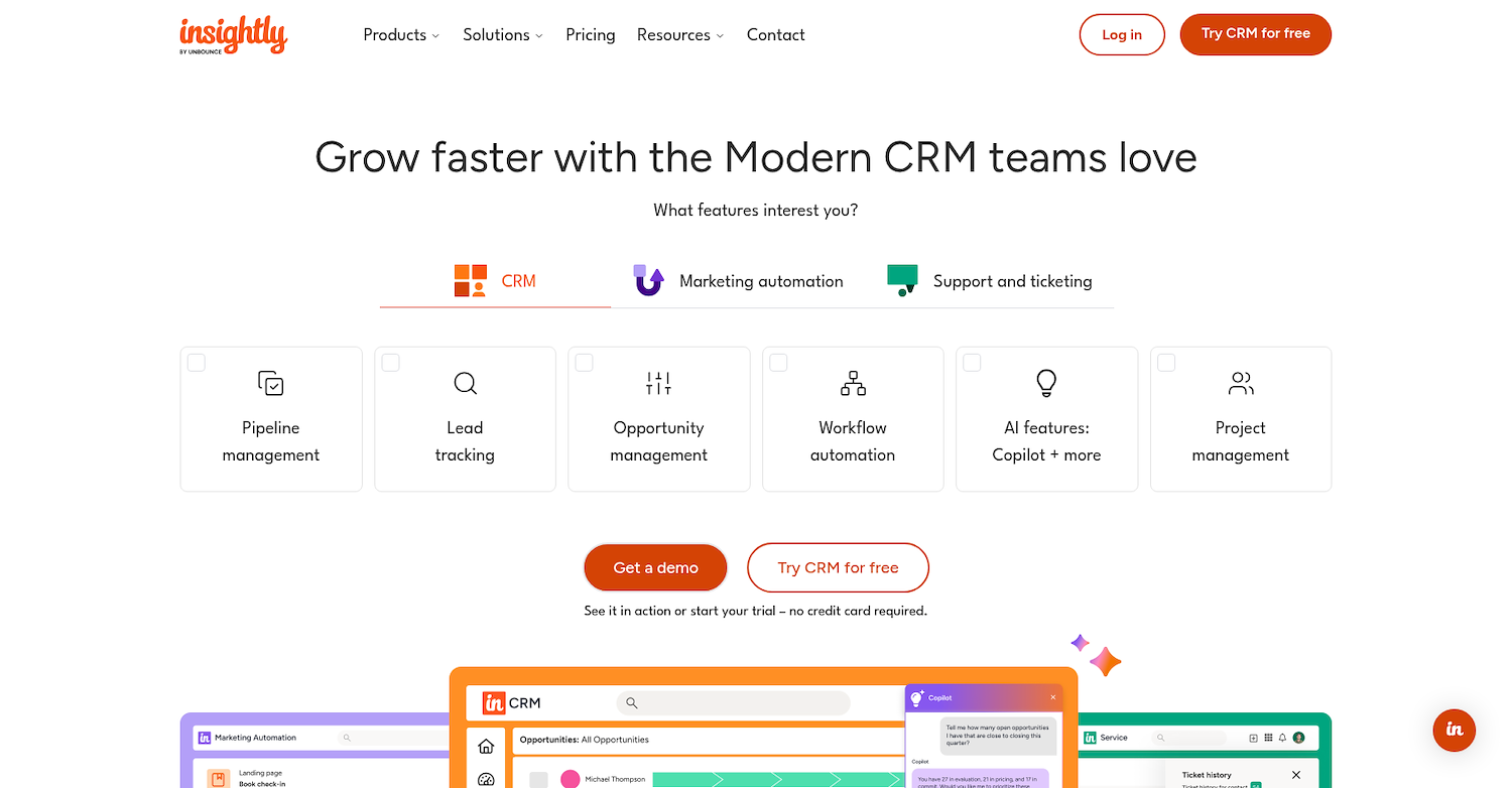 Insightly CRM
