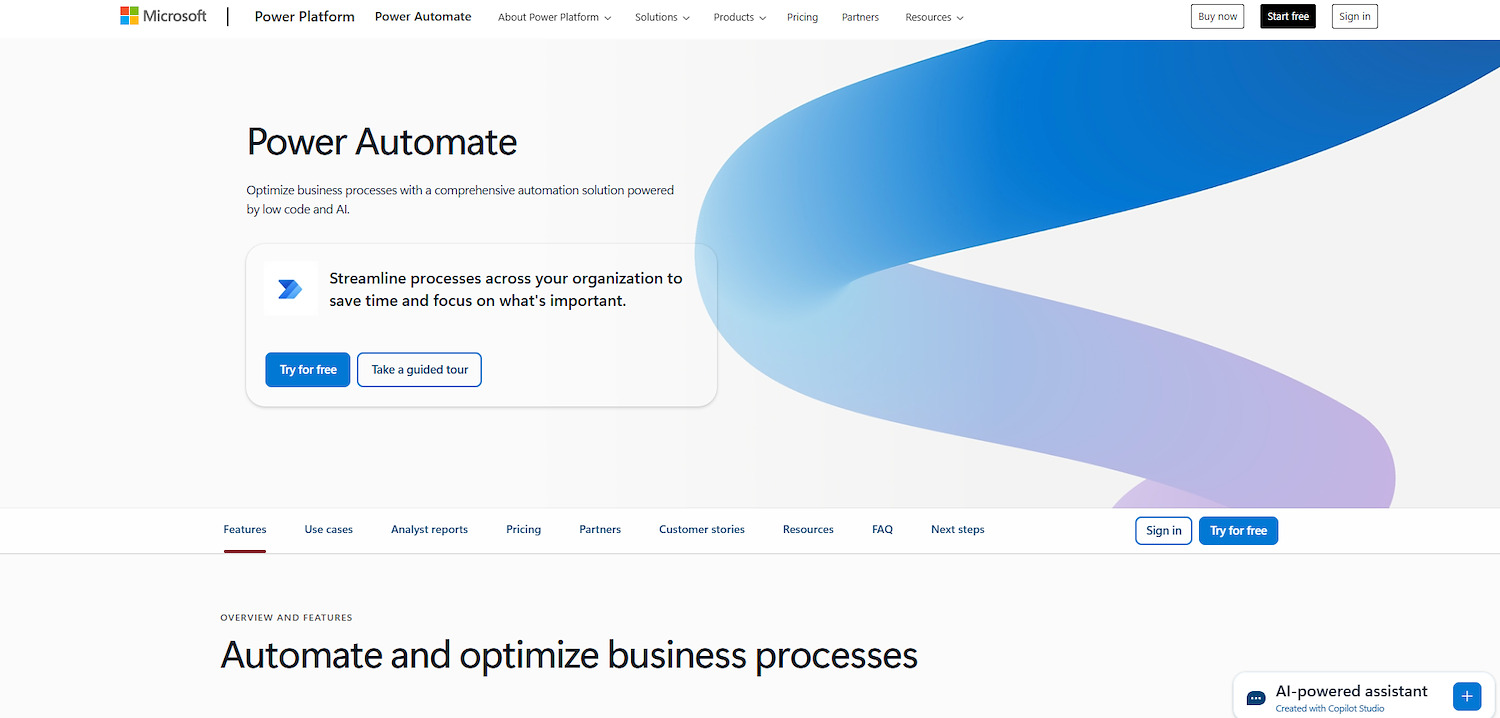 Microsoft Power Automate