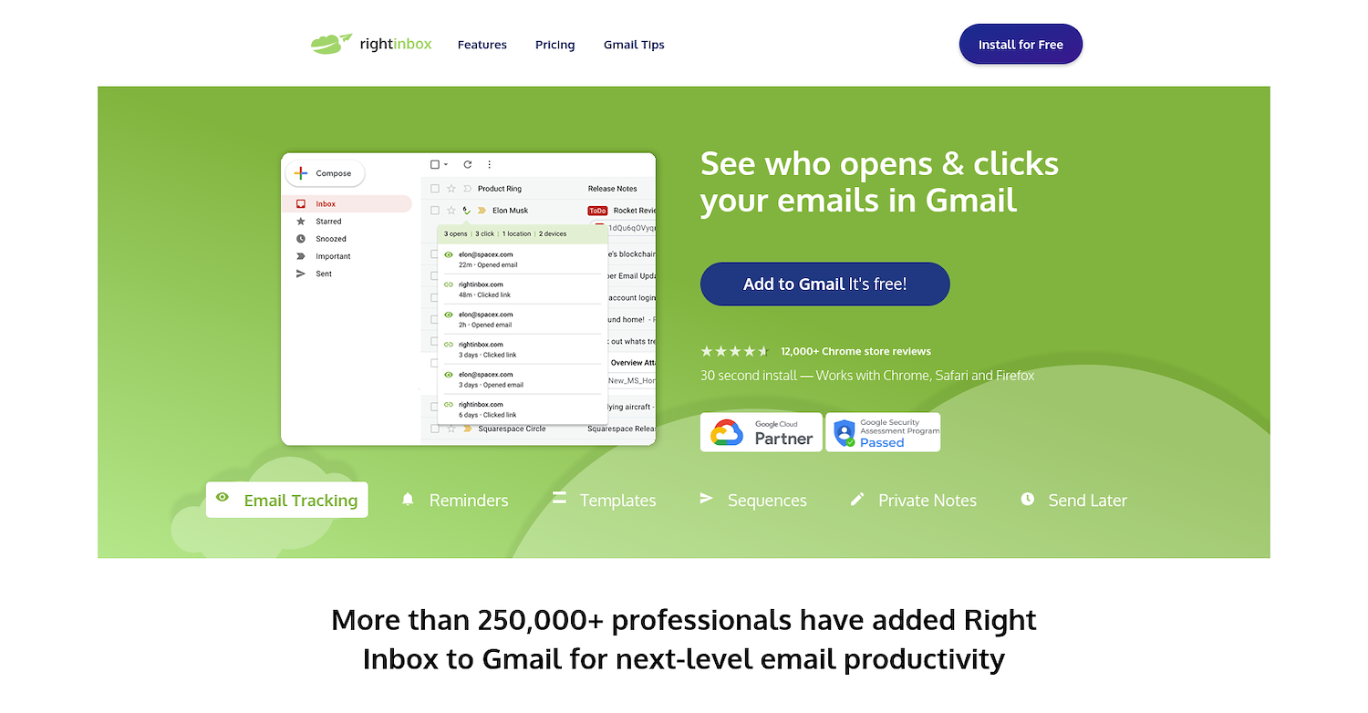 Right Inbox