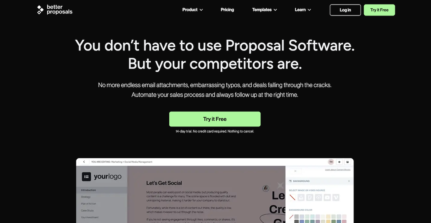 Better Proposals