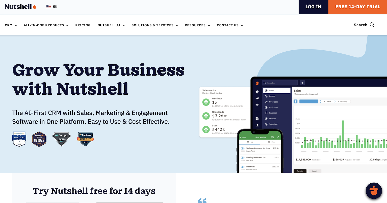 Nutshell CRM
