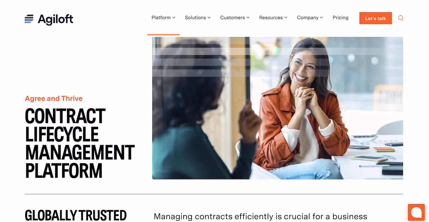 Agiloft Contract Lifecycle Management