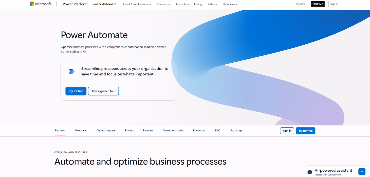 Microsoft Power Automate