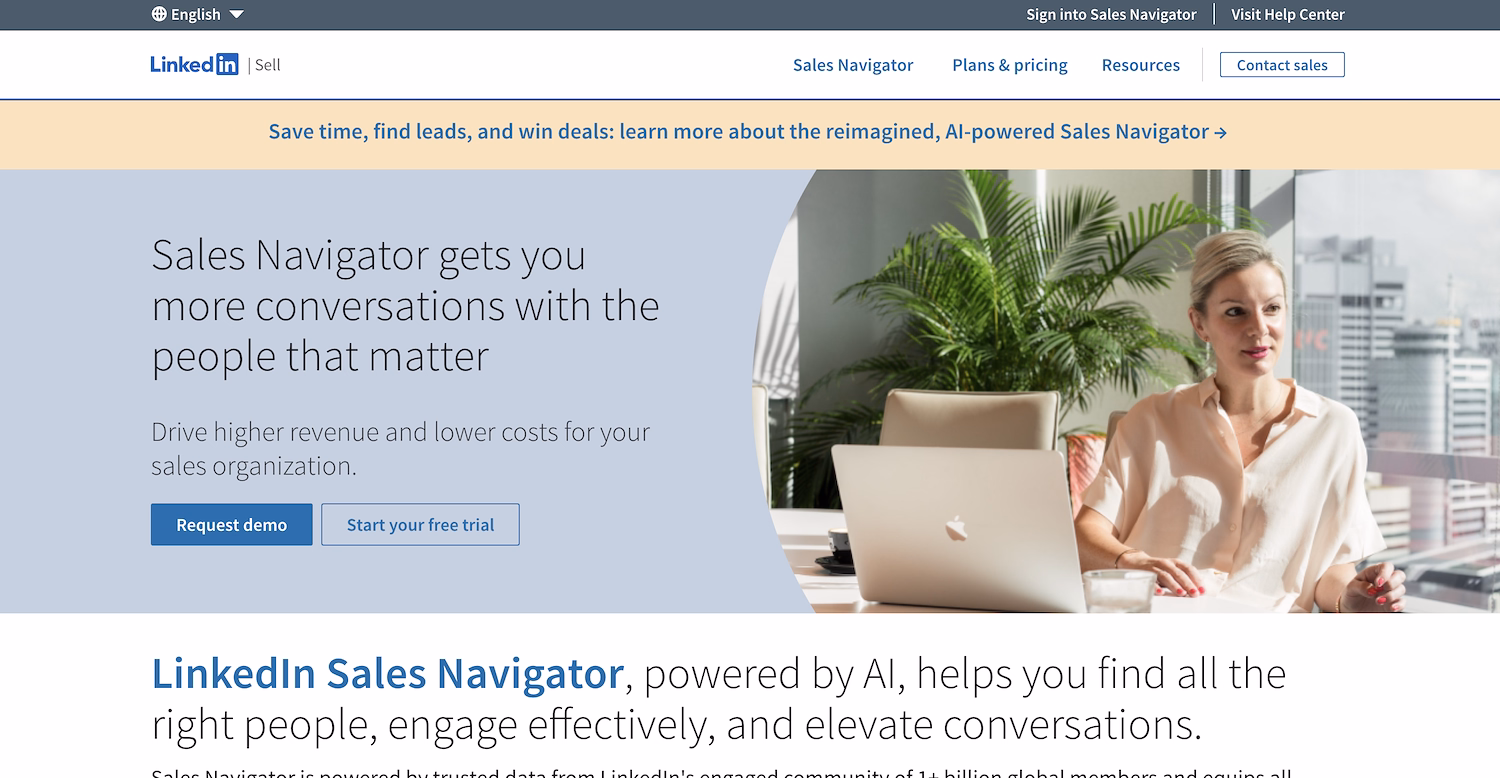 LinkedIn Sales Navigator