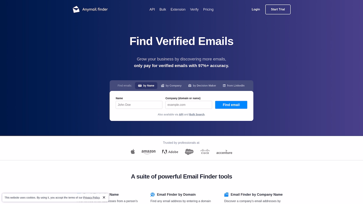 AnyMail Finder