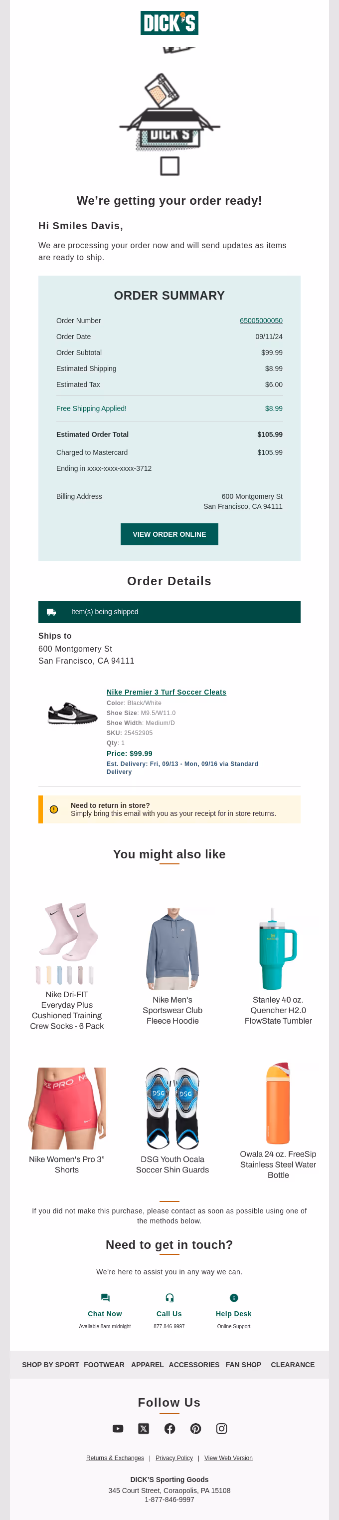 Dick's Sporting Goods