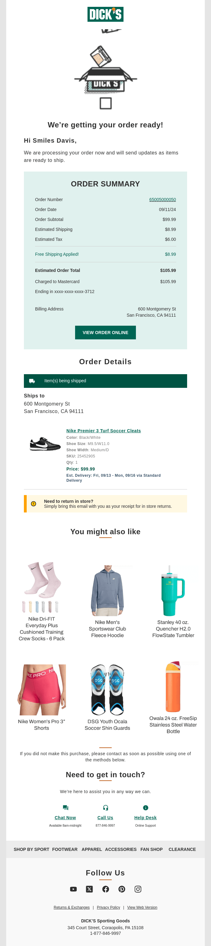 Dick's Sporting Goods