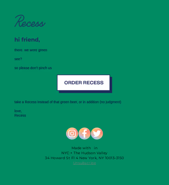 Recess