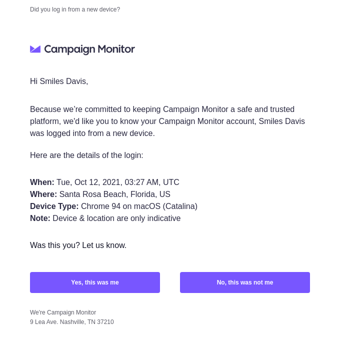 Campaign Monitor