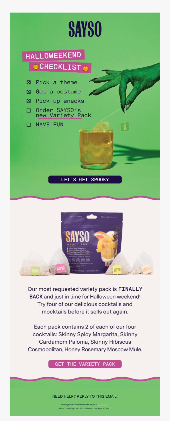 SAYSO