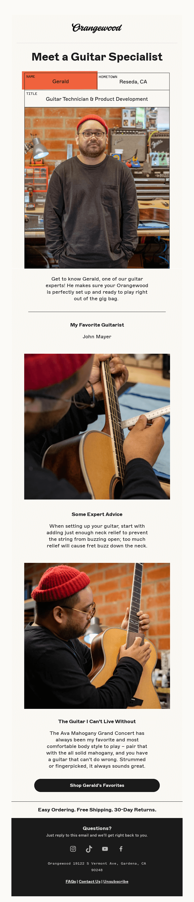 Orangewood Guitars