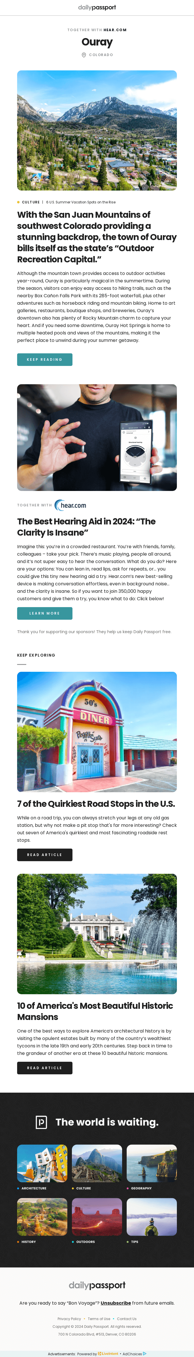 Daily Passport