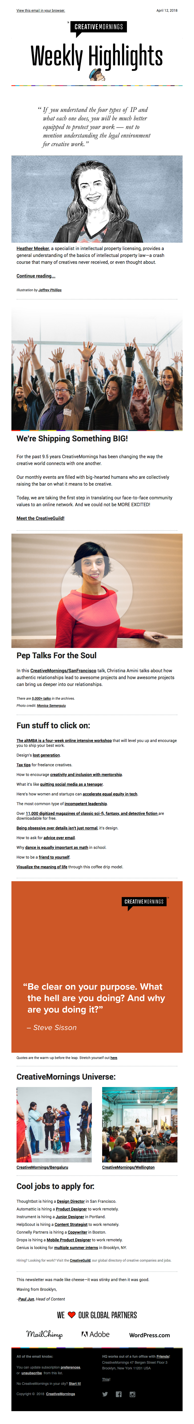 CreativeMornings