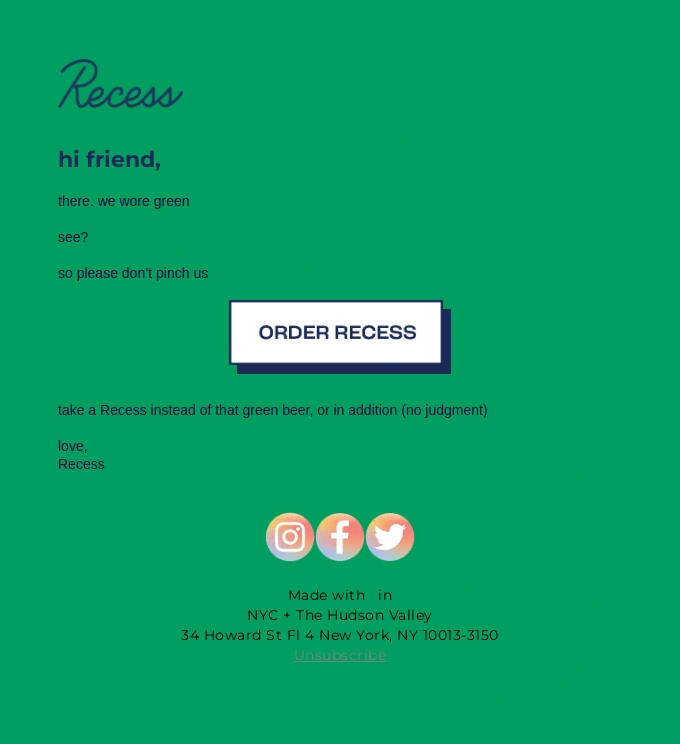 Recess
