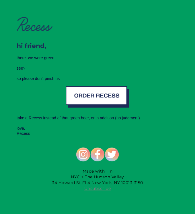 Recess