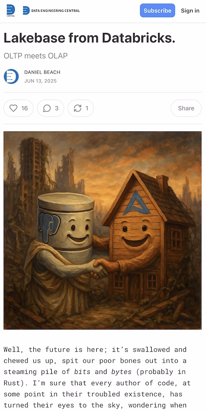 Data Engineering Central