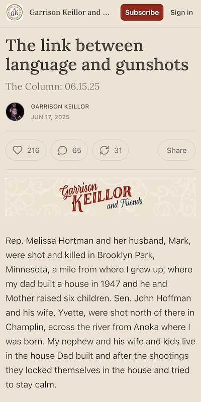 Garrison Keillor and Friends