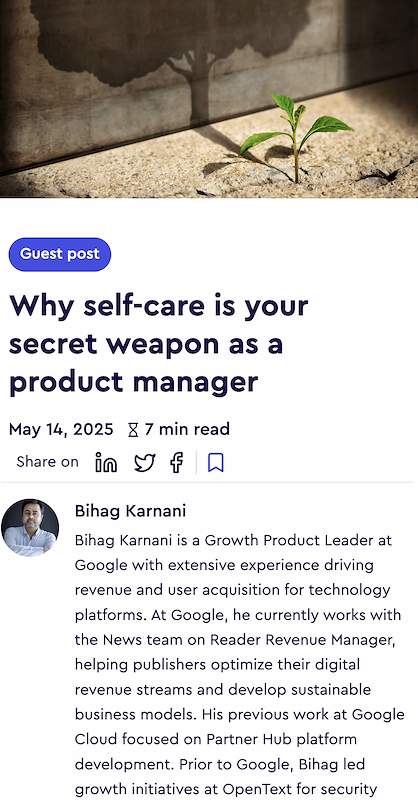 Prioritised by Mind the Product