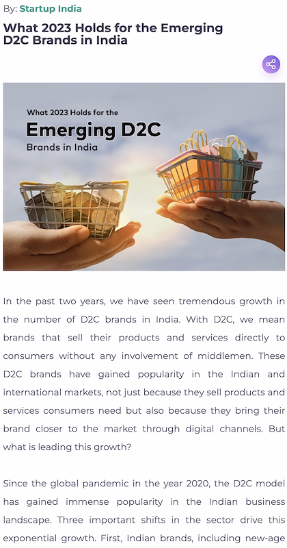 Startup India Weekly