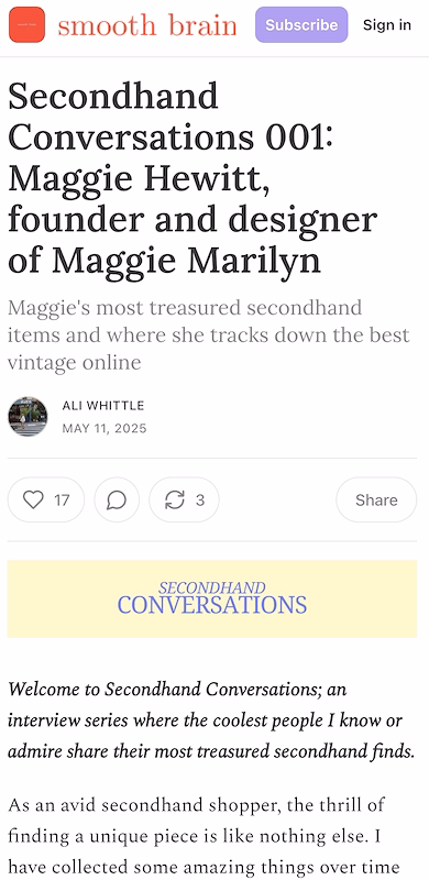 Smooth Brain by Ali Whittle