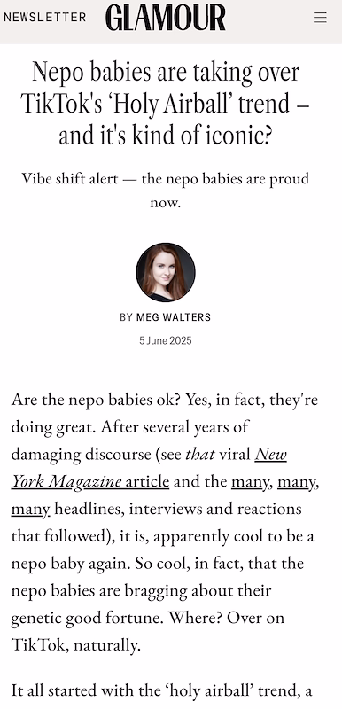 GLAMOUR Beauty Insider