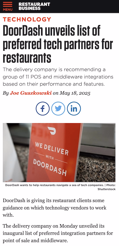 Restaurant Business Newsletters