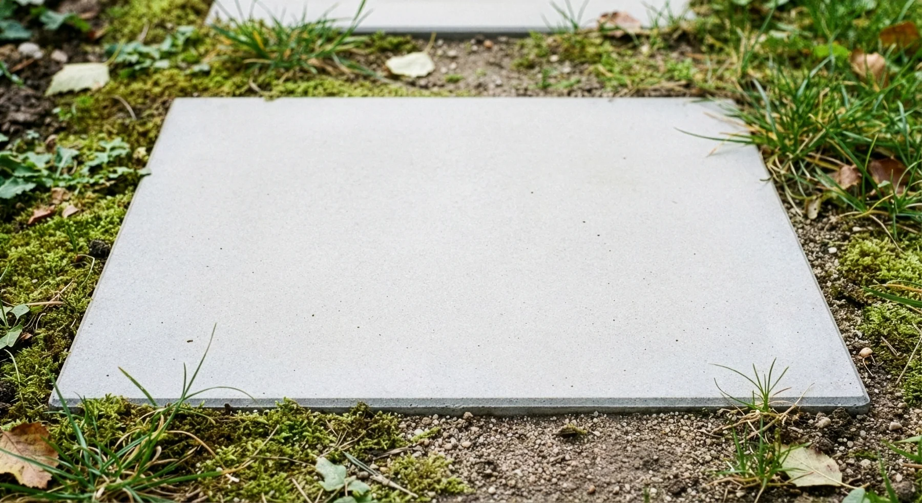 Betonfertigteile im Garten