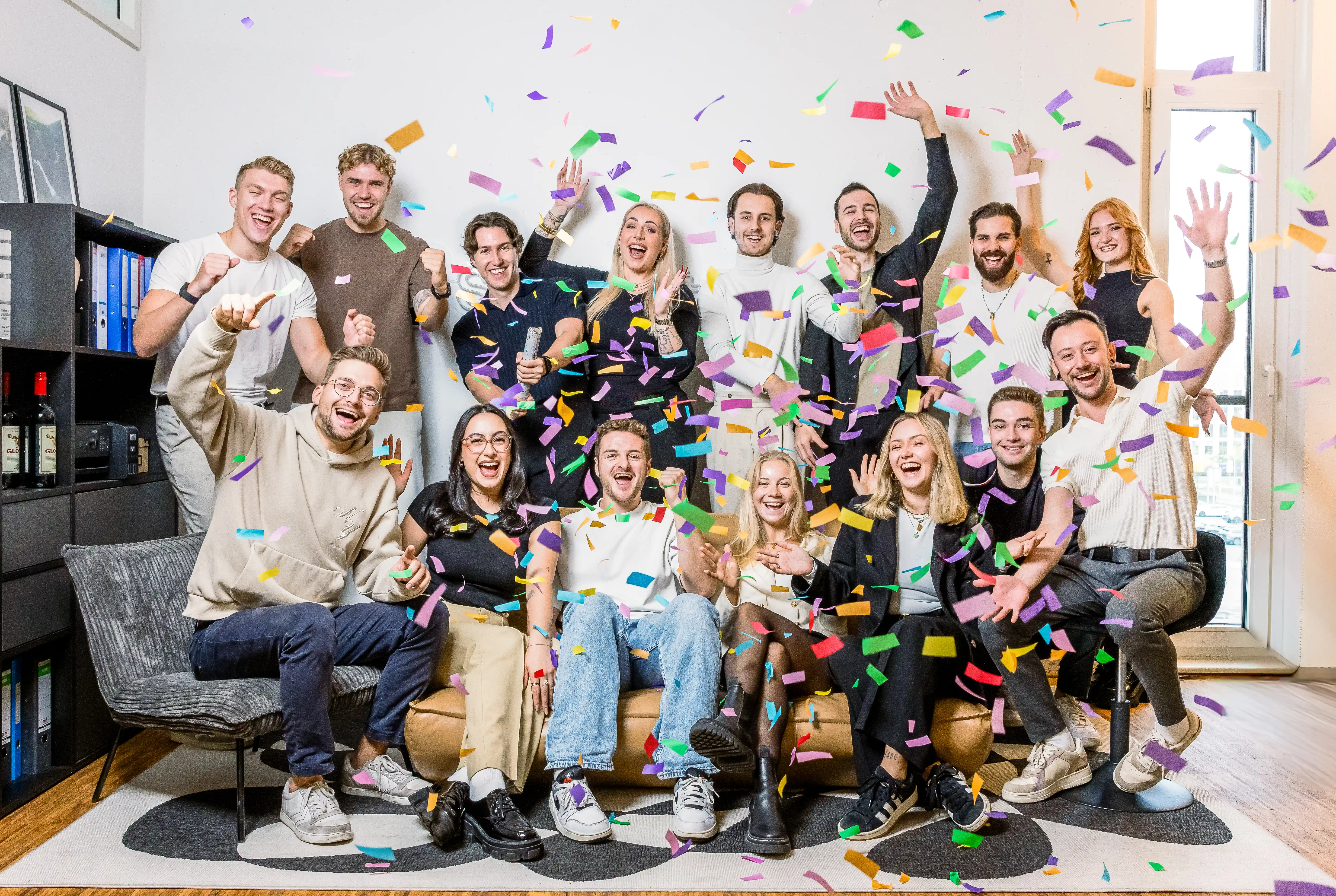 Gruppenfoto Spotlight Team