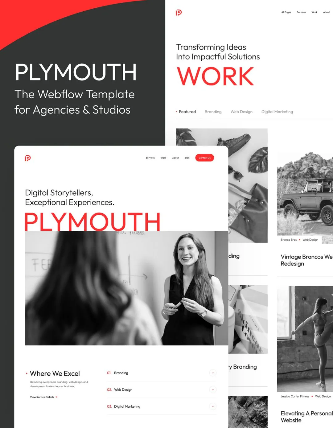 Plymouth agency mockup