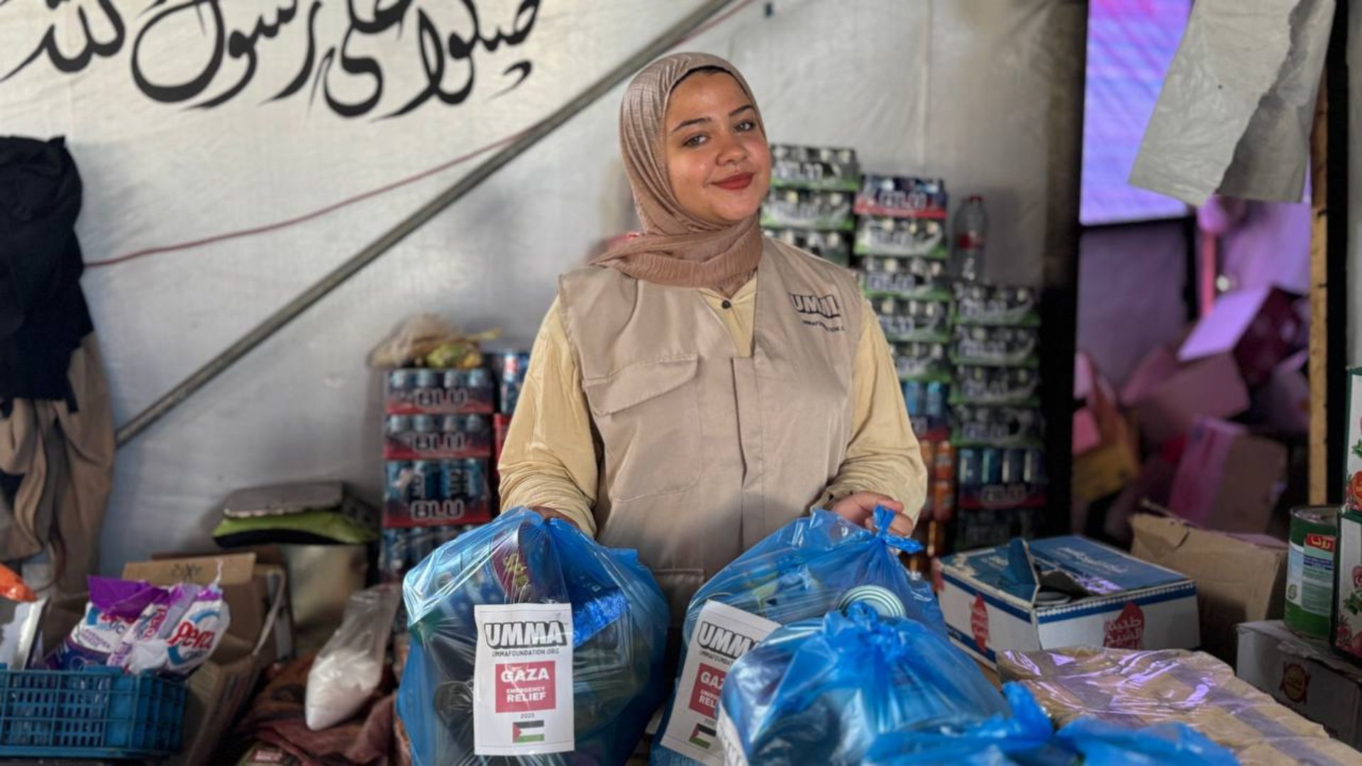 Food aid prepared for families eligible for Zakat