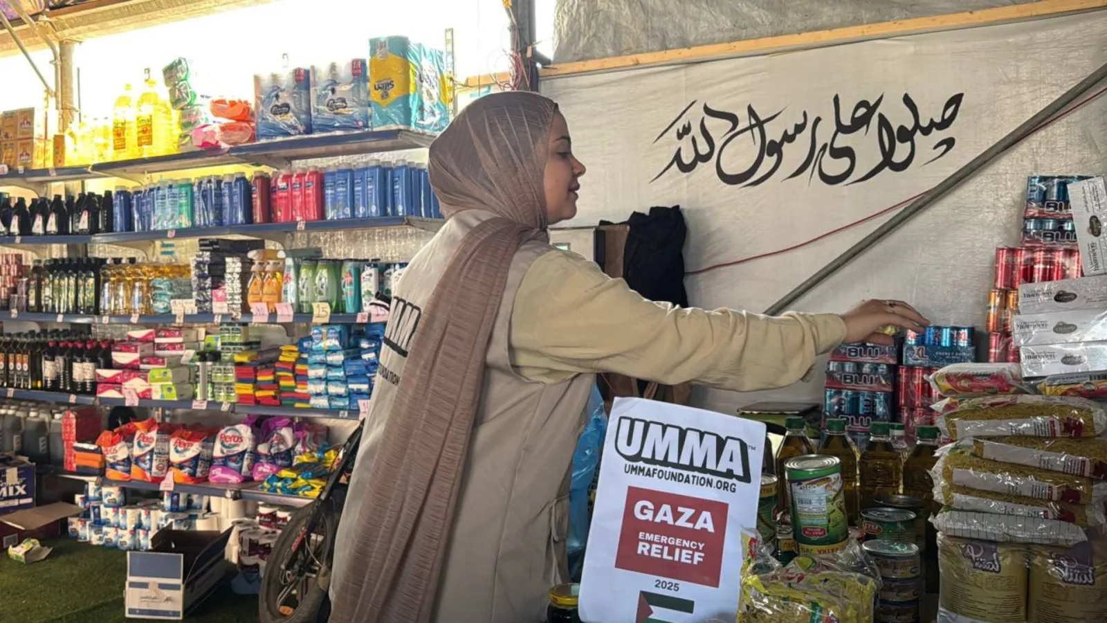 Food aid prepared after Ramadan by Umma Foundation.