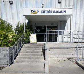 Devanture Chap Aubaines Québec