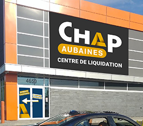Devanture Chap Aubaines Lévis