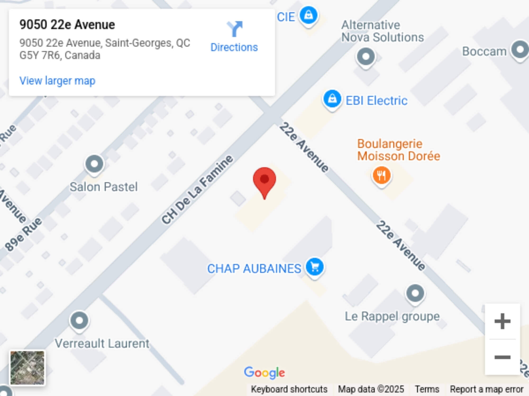 Map Saint-Georges