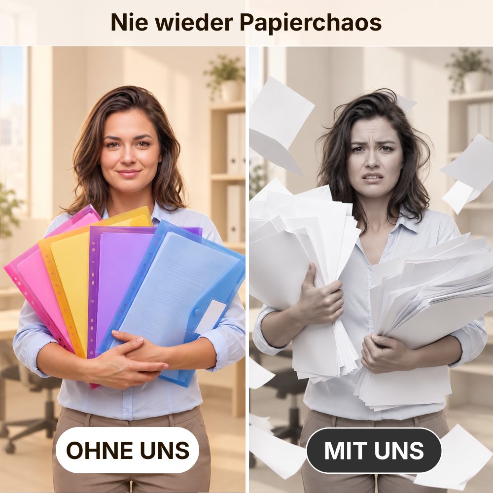 Dokumentenmappe, Vergleich