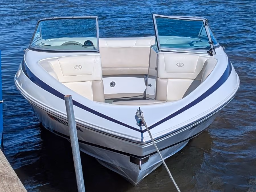 Cobalt Runabout from front