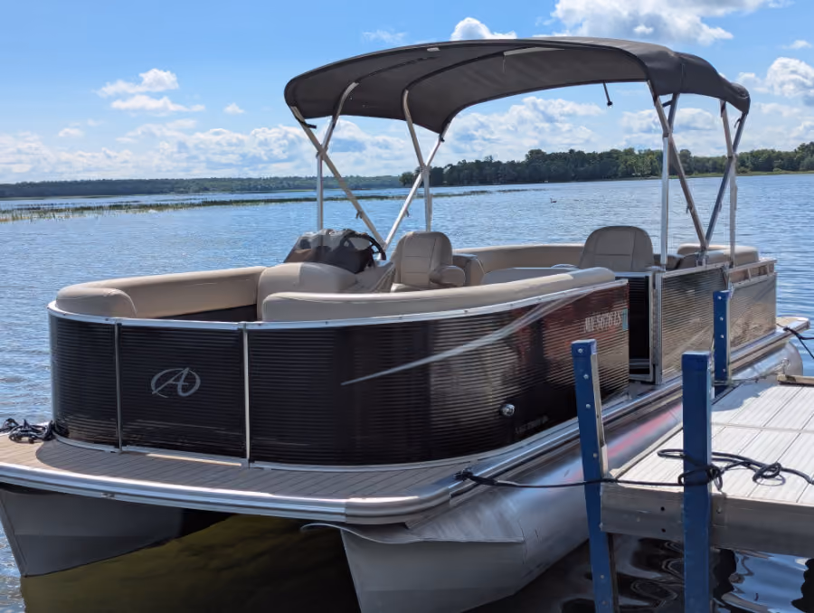 Avalon pontoon exterior