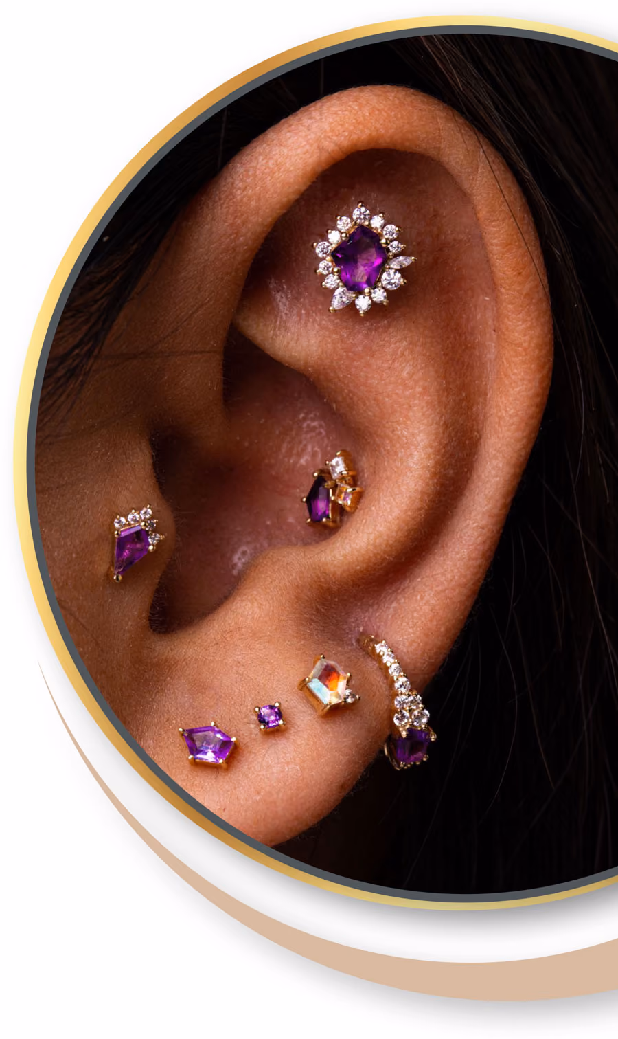 Piercing Beispiel vom Studio für Jülich 